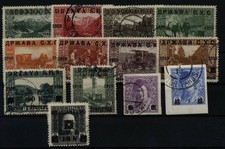 JUGOSLAWIEN 1918- Klein Sammlung, gestempelt