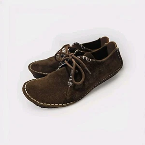 Clarks Originals Faraway Field Moccasins Crepe Gum Sole Women's Size 6M Brown  - Picture 1 of 10