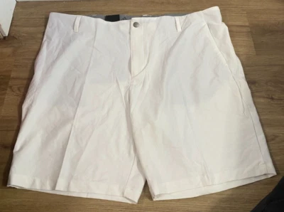 NWT Adidas Men's Size 42 Ultimate365 3 Stripe White Golf Shorts 8.5” GM0318 - Изображение 1 из 4
