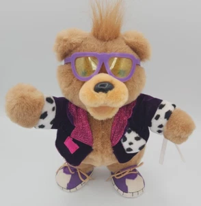 Oso de Peluche Teddy Grahams Nabisco Aplausos Con Etiquetas 1990 Excelente Estado - Imagen 1 de 14