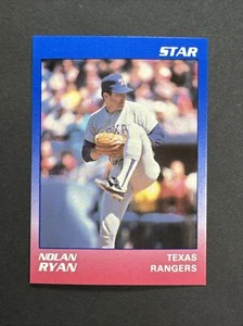 Nolan Ryan ~ 1989 The Star Co. #11 of 11 ~ Texas Rangers - Picture 1 of 2
