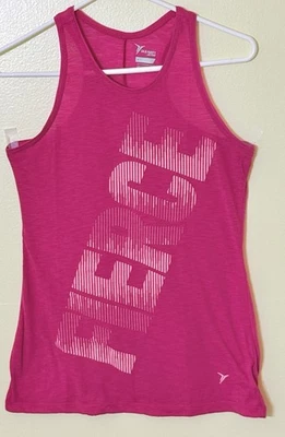 OLD NAVY Women’s Racerback Tank Top DARK PINK Size M - Image 1 of 4