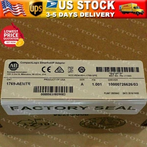 Nuevo adaptador Ethernet/IP AB 1769-AENTR Compactlogix 1769AENTR EE. UU. Impuestos gratuitos - Imagen 1 de 1