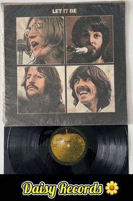 The Beatles-Let It Be 1st Brazilian *Mono* Press BTL-1013 *Sandwich Cover* Rare. - Image 1 of 4