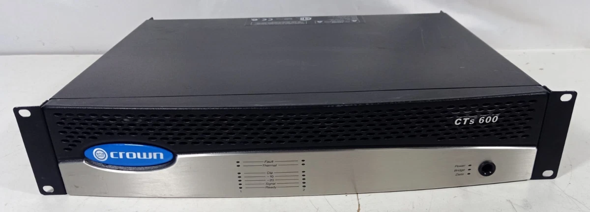 Crown CTS600 2 Channel Power Amplifier for sale online | eBay