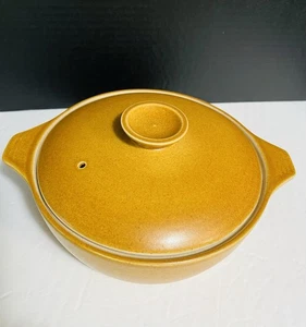 VTG Denby "English Brown" 8 1/4 Inch 1.75 Quart Covered Casserole - Picture 1 of 11