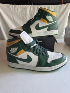Sneakers Nike Air Jordan 1 Mid Multicolore Autentiche Uomo Taglia 10,5 CON SCATOLA - Foto 1 di 24