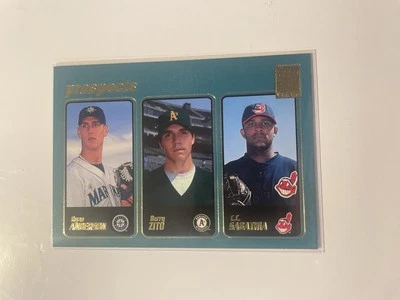 2000 TOPPS 50 Years PROSPECTS Ryan Anderson, Barry Zito, C.C. Sabathia RC #363 - Image 1 of 4