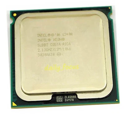 Intel Xeon L5408 2.13 GHz LGA771 4 cores 4 threads SLBBT CPU Processor 12 MB - Image 1 of 4