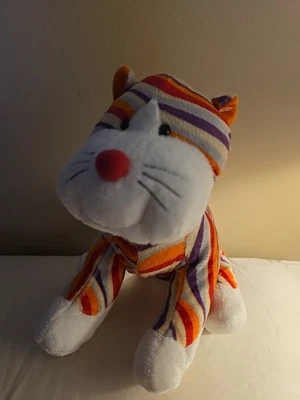 Ganz Webkinz Striped Cheeky Cat HM695 Stripes Plush Stuffed Animal Toy NO CODE - Image 1 of 3