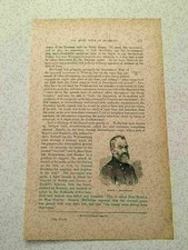 KP36) General Samuel P. Heintzelman Union Army Civil War 1886 Engraving