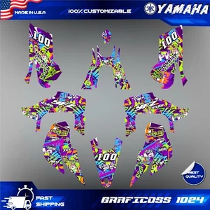 Graphics Kit for YAMAHA YFZ 450R 2014-2023 Fits Yamaha YFZ450R 2015 2017-2022 - Picture 1 of 7
