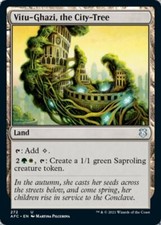 VITU-GHAZI, THE CITY-TREE x4 ~mtg NM-M AFR Commander Unc