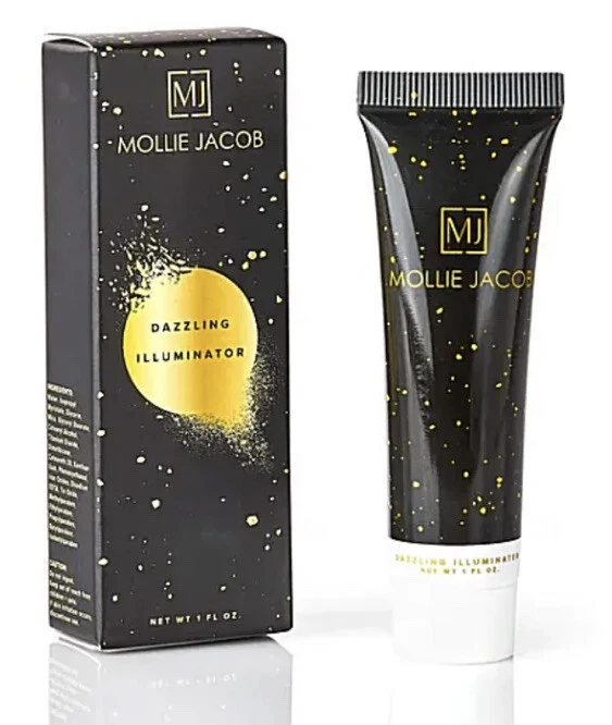 Mollie Jacob Dazzling Illuminator 1 Oz Natural Looking Glow For Face NIB Foto 1 de 1