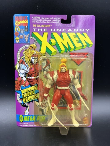 Marvel Uncanny X-Men OMEGA RED ROGUE Evil Mutants Action Figure ToyBiz 1993 Cover