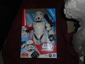 Figura de acción de 10 pulgadas Star Wars Stormtrooper Galactic Heroes Mega Mighties, - Imagen 1 de 3