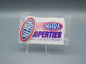 NHRA Embroidered Oval Logo Pin Lapel Hatpin New Sealed NOS - Picture 1 of 2