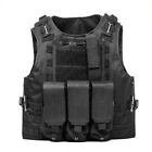 Tactical Military Vest Molle Combat Assault Plate Carrier for Paintball/Airsoft