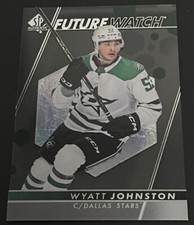 2022-23 SP Authentic Hockey - Wyatt Johnston Future Watch Acetate #146 RC