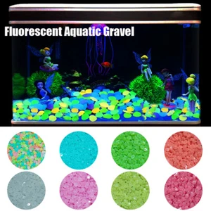 Fluoreszierender Wasserkies - 1 cm Premium natürlicher Boden Fisch Tanksteine lebendig - Bild 1 von 14