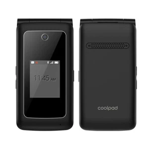 Teléfono celular plegable Coolpad 3312A Snap Sprint 4 GB 4G LTE, negro - Imagen 1 de 2