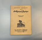 savings account book 1950, Hollywood Savings