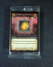 (16) World of Warcraft WoW Miniatures Righteous Defense Foil Promo - Pal React