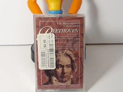 The Masterpiece Collection Beethoven Audio Cassette Music V81407 Classical  - Image 1 of 4