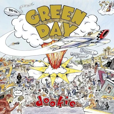 Green Day Dookie Album Cover Poster Print 12"x12"