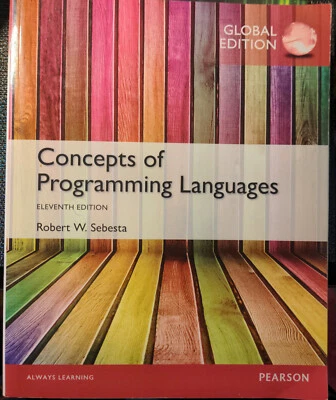 Concepts of Programming Languages, Global Edition 11e by Robert W. Sebesta Foto 1 de 2