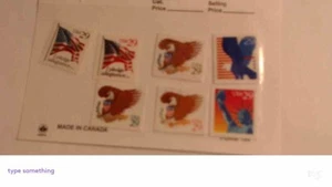 Scott # 2593-2599 Booklet Coil lot. MNH. 1992-93 - Picture 1 of 5