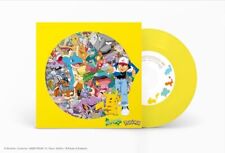 Mezase Pokemon Master Hyaku Gojuu Ichi Yellow Vinyl Record 7" LP Japan New F/S