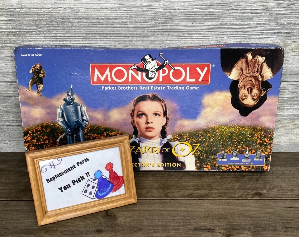 The Wizard Of Oz Monopoly Collectors Edition Board Game 1998 Replacement Parts - Image 1 of 1