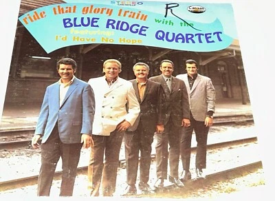 Blue Ridge Quartet Ride That Glory Train Southern Gospel Music Record Lp 22B Foto 1 de 3