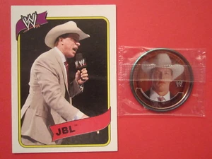 Moneda y tarjeta de lucha libre Topps 2006 JBL [b4e4] - Imagen 1 de 2