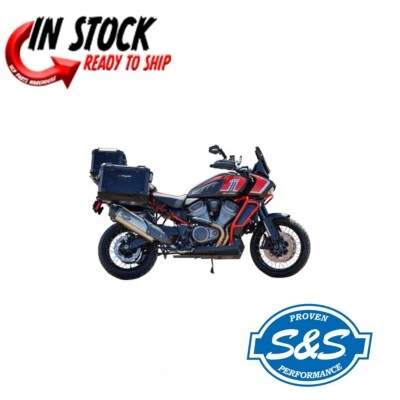 SILENCIADOR S&S CICLO SLIP ON HARLEY DAVIDSON 2021-2024 PAN AMERICA 1250 550-1081 Foto 1 de 3