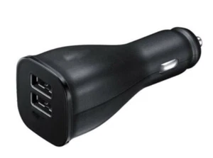 Fast Charging DUAL Car Charger For Samsung Galaxy Z Flip/S20 /S20 Plus/ Black - Photo 1 sur 1