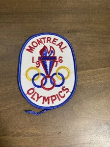 OFFICIAL 1976 MONTREAL SUMMER OLYMPICS BICENTENNIAL SEW ON PATCH VINTAGE - Picture 1 of 4