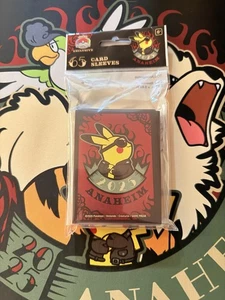 Pokemon World Championships 2025 Anaheim Red Pikachu Card Sleeves Exclusive NEW - Picture 1 of 3