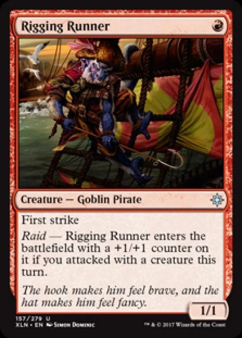 Rigging Runner - Light Play MTG Ixalan - Image 1 of 1