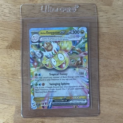Alolan Exeggutor ex 133/191 Sv08: Surging Sparks Holo - Image 1 of 2