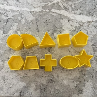 Tupperware Tuppertoys Shape O Sort Ball Complete 1-10 Set Lot Replacement Only - Image 1 of 4