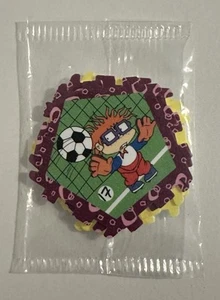 1998 Nickelodeon Skips Rugrats Pogs Football Pogs versiegeltes Paket - Bild 1 von 2