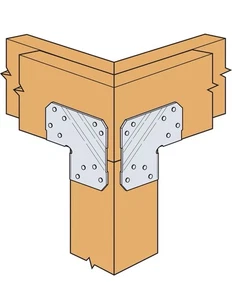 Simpson LCE4SS LCE Edelstahl Endpfostenkappe für 2x - Bild 1 von 4