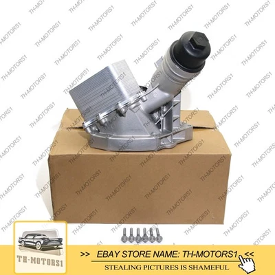 Mahle Aluminum Oil Filter Housing 11428583895 For BMW 440I 340I 540I 640I 740I Foto 1 de 4