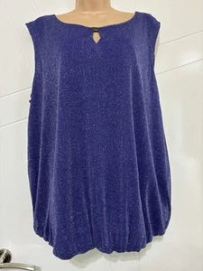 Debenhams Women’s Ladies Top Tunic Sparkly Size Uk 18 - Picture 1 of 5