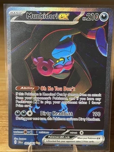 Munkidori ex 091/064 Pokémon TCG Shrouded Fable Special Illustration Rare NM - Bild 1 von 9