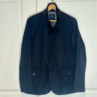 Brooks Brothers Navy Blue Cotton Nylon Blend Field Jacket M - Image 1 of 4