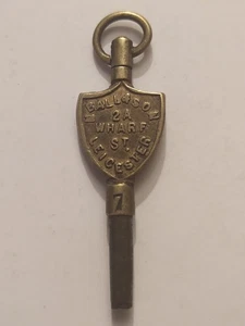 Ball & Son Wharf St Leicester Watch Key Size 7 - Picture 1 of 2