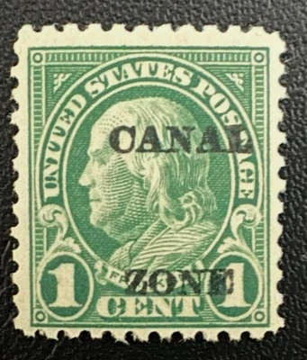 Canal Zone #100 MNH OG A Beautiful Post Office Fresh 1¢ Green 1927-1931 Issue - Image 1 of 2